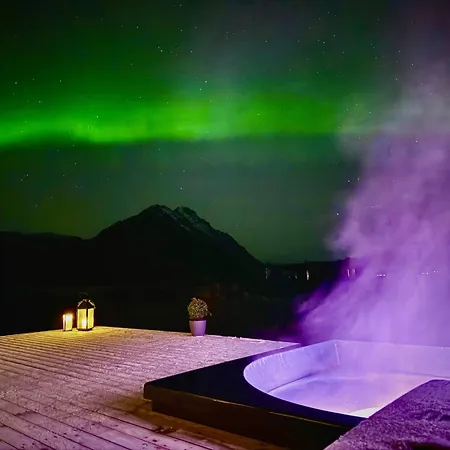Luksushytte Sentralt I Lofoten Kleppstad Exterior photo
